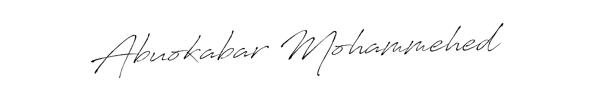 It looks lik you need a new signature style for name Abuokabar Mohammehed. Design unique handwritten (Antro_Vectra) signature with our free signature maker in just a few clicks. Abuokabar Mohammehed signature style 6 images and pictures png