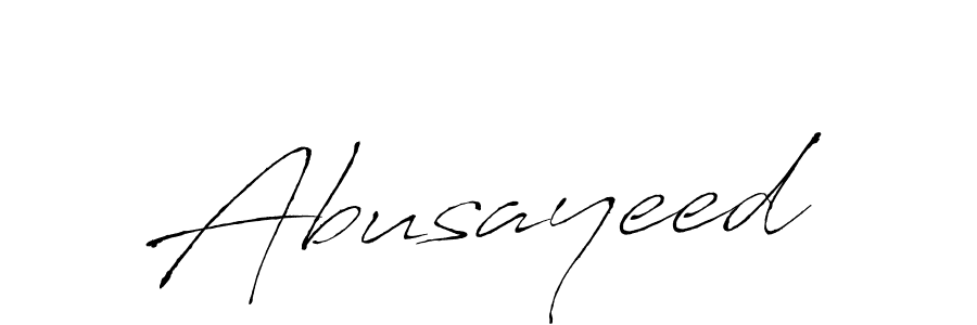 Make a beautiful signature design for name Abusayeed. Use this online signature maker to create a handwritten signature for free. Abusayeed signature style 6 images and pictures png