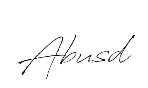 Also You can easily find your signature by using the search form. We will create Abusd name handwritten signature images for you free of cost using Antro_Vectra sign style. Abusd signature style 6 images and pictures png