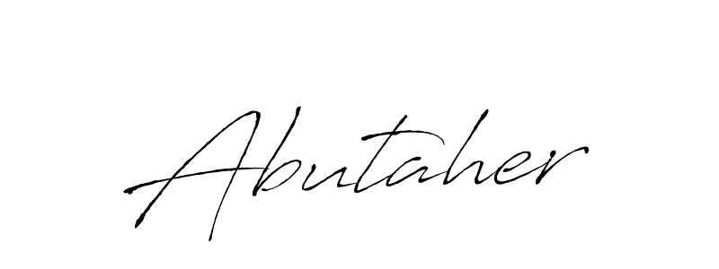 The best way (Antro_Vectra) to make a short signature is to pick only two or three words in your name. The name Abutaher include a total of six letters. For converting this name. Abutaher signature style 6 images and pictures png