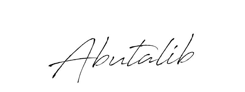 How to make Abutalib name signature. Use Antro_Vectra style for creating short signs online. This is the latest handwritten sign. Abutalib signature style 6 images and pictures png