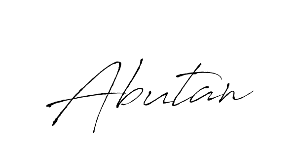 You can use this online signature creator to create a handwritten signature for the name Abutan. This is the best online autograph maker. Abutan signature style 6 images and pictures png