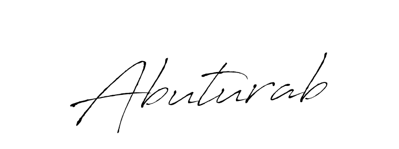 Create a beautiful signature design for name Abuturab. With this signature (Antro_Vectra) fonts, you can make a handwritten signature for free. Abuturab signature style 6 images and pictures png