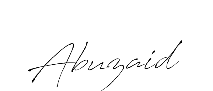 Create a beautiful signature design for name Abuzaid. With this signature (Antro_Vectra) fonts, you can make a handwritten signature for free. Abuzaid signature style 6 images and pictures png