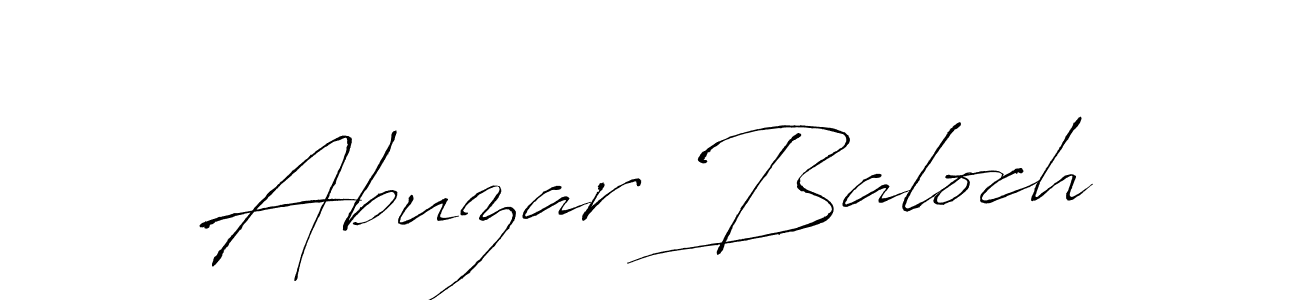 Abuzar Baloch stylish signature style. Best Handwritten Sign (Antro_Vectra) for my name. Handwritten Signature Collection Ideas for my name Abuzar Baloch. Abuzar Baloch signature style 6 images and pictures png