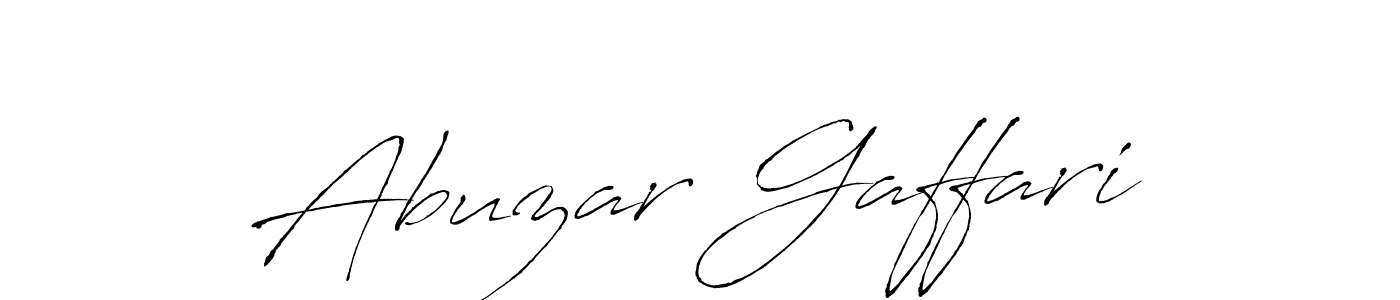 Make a beautiful signature design for name Abuzar Gaffari. Use this online signature maker to create a handwritten signature for free. Abuzar Gaffari signature style 6 images and pictures png