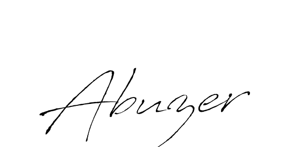 Create a beautiful signature design for name Abuzer. With this signature (Antro_Vectra) fonts, you can make a handwritten signature for free. Abuzer signature style 6 images and pictures png