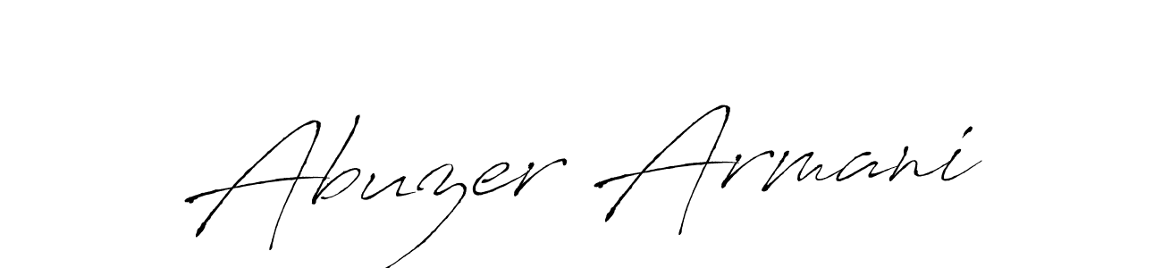 Make a beautiful signature design for name Abuzer Armani. Use this online signature maker to create a handwritten signature for free. Abuzer Armani signature style 6 images and pictures png