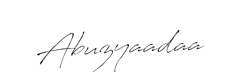 You should practise on your own different ways (Antro_Vectra) to write your name (Abuzyaadaa) in signature. don't let someone else do it for you. Abuzyaadaa signature style 6 images and pictures png