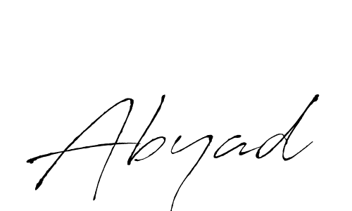 Create a beautiful signature design for name Abyad. With this signature (Antro_Vectra) fonts, you can make a handwritten signature for free. Abyad signature style 6 images and pictures png