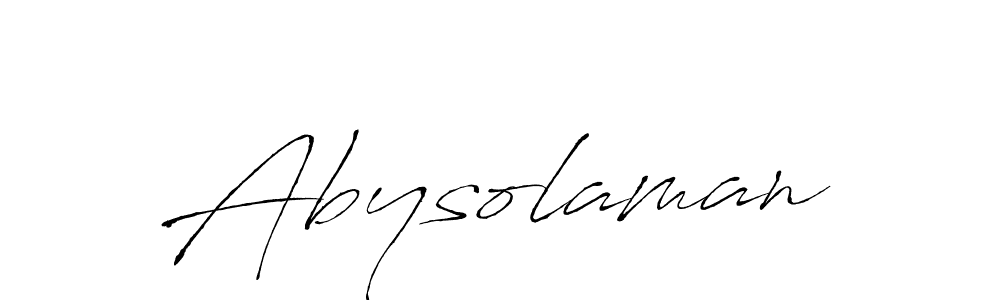 It looks lik you need a new signature style for name Abysolaman. Design unique handwritten (Antro_Vectra) signature with our free signature maker in just a few clicks. Abysolaman signature style 6 images and pictures png