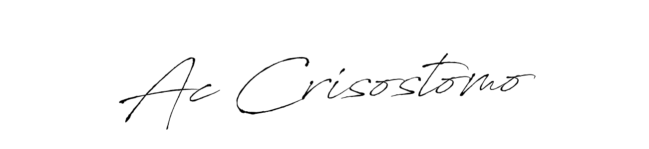 Best and Professional Signature Style for Ac Crisostomo. Antro_Vectra Best Signature Style Collection. Ac Crisostomo signature style 6 images and pictures png