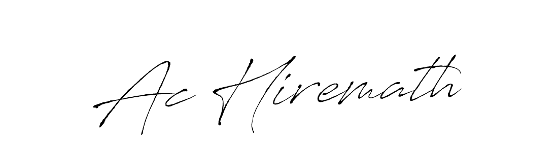 How to Draw Ac Hiremath signature style? Antro_Vectra is a latest design signature styles for name Ac Hiremath. Ac Hiremath signature style 6 images and pictures png