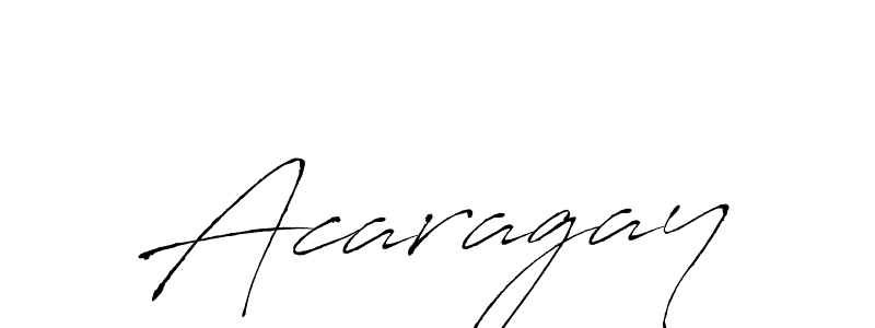 Similarly Antro_Vectra is the best handwritten signature design. Signature creator online .You can use it as an online autograph creator for name Acaragay. Acaragay signature style 6 images and pictures png