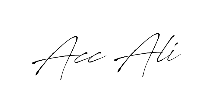 It looks lik you need a new signature style for name Acc Ali. Design unique handwritten (Antro_Vectra) signature with our free signature maker in just a few clicks. Acc Ali signature style 6 images and pictures png