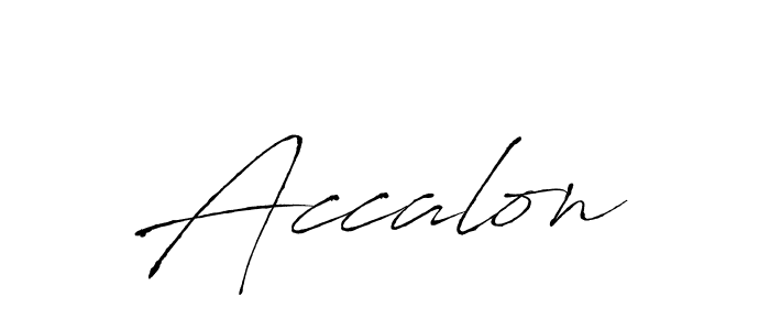 Also we have Accalon name is the best signature style. Create professional handwritten signature collection using Antro_Vectra autograph style. Accalon signature style 6 images and pictures png