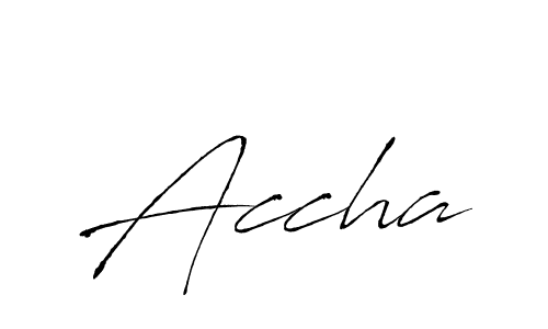 Create a beautiful signature design for name Accha. With this signature (Antro_Vectra) fonts, you can make a handwritten signature for free. Accha signature style 6 images and pictures png