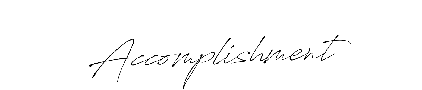 How to make Accomplishment name signature. Use Antro_Vectra style for creating short signs online. This is the latest handwritten sign. Accomplishment signature style 6 images and pictures png