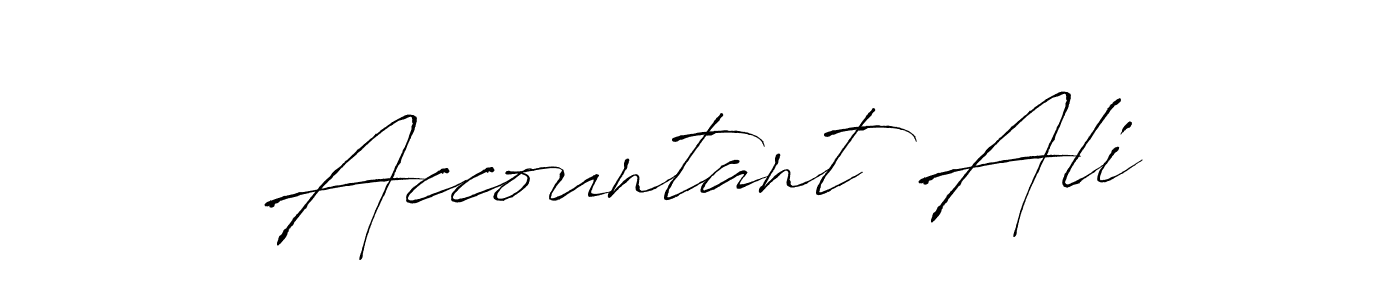 Make a beautiful signature design for name Accountant Ali. Use this online signature maker to create a handwritten signature for free. Accountant Ali signature style 6 images and pictures png