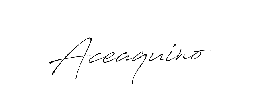 Also we have Aceaquino name is the best signature style. Create professional handwritten signature collection using Antro_Vectra autograph style. Aceaquino signature style 6 images and pictures png