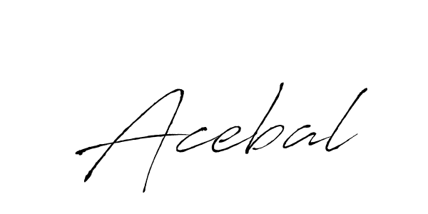 Best and Professional Signature Style for Acebal. Antro_Vectra Best Signature Style Collection. Acebal signature style 6 images and pictures png