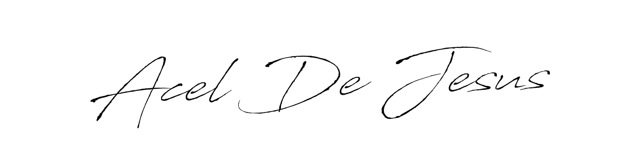 Create a beautiful signature design for name Acel De Jesus. With this signature (Antro_Vectra) fonts, you can make a handwritten signature for free. Acel De Jesus signature style 6 images and pictures png