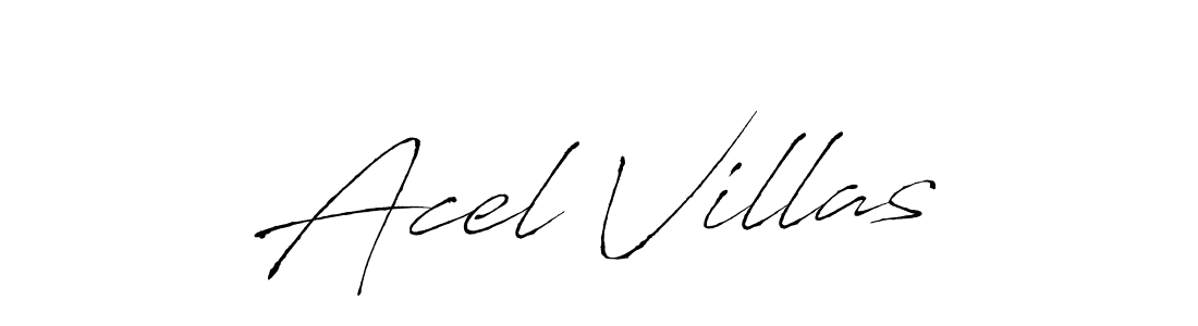 Use a signature maker to create a handwritten signature online. With this signature software, you can design (Antro_Vectra) your own signature for name Acel Villas. Acel Villas signature style 6 images and pictures png