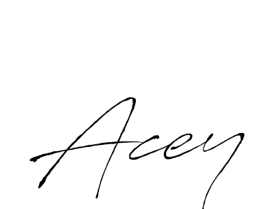 The best way (Antro_Vectra) to make a short signature is to pick only two or three words in your name. The name Acey include a total of six letters. For converting this name. Acey signature style 6 images and pictures png