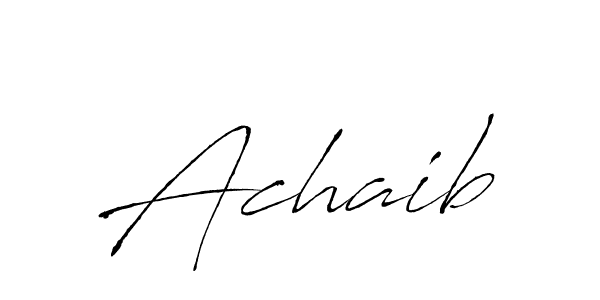 Make a beautiful signature design for name Achaib. Use this online signature maker to create a handwritten signature for free. Achaib signature style 6 images and pictures png