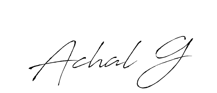 Once you've used our free online signature maker to create your best signature Antro_Vectra style, it's time to enjoy all of the benefits that Achal G name signing documents. Achal G signature style 6 images and pictures png
