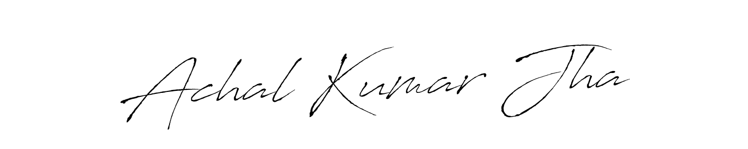 This is the best signature style for the Achal Kumar Jha name. Also you like these signature font (Antro_Vectra). Mix name signature. Achal Kumar Jha signature style 6 images and pictures png