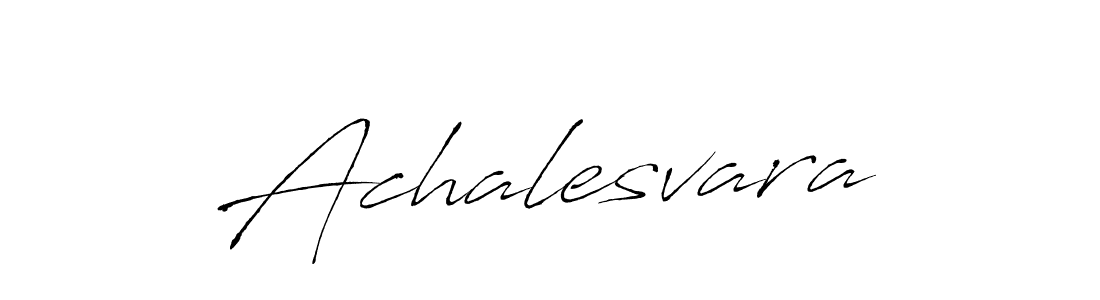 Make a beautiful signature design for name Achalesvara. With this signature (Antro_Vectra) style, you can create a handwritten signature for free. Achalesvara signature style 6 images and pictures png