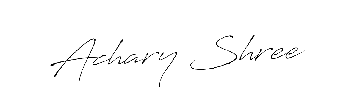 Make a beautiful signature design for name Achary Shree. Use this online signature maker to create a handwritten signature for free. Achary Shree signature style 6 images and pictures png