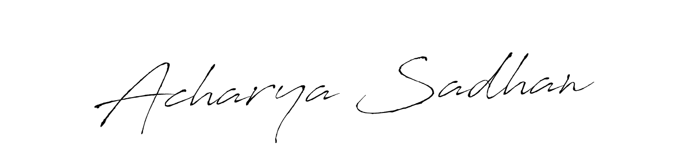 Here are the top 10 professional signature styles for the name Acharya Sadhan. These are the best autograph styles you can use for your name. Acharya Sadhan signature style 6 images and pictures png