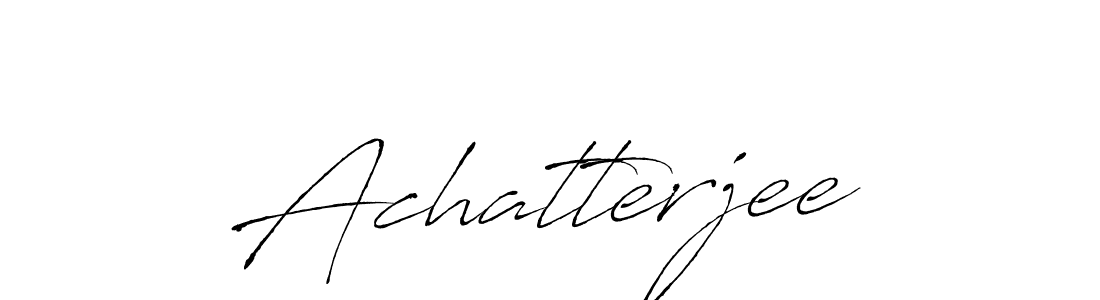 Use a signature maker to create a handwritten signature online. With this signature software, you can design (Antro_Vectra) your own signature for name Achatterjee. Achatterjee signature style 6 images and pictures png