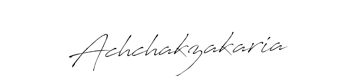 Also we have Achchakzakaria name is the best signature style. Create professional handwritten signature collection using Antro_Vectra autograph style. Achchakzakaria signature style 6 images and pictures png