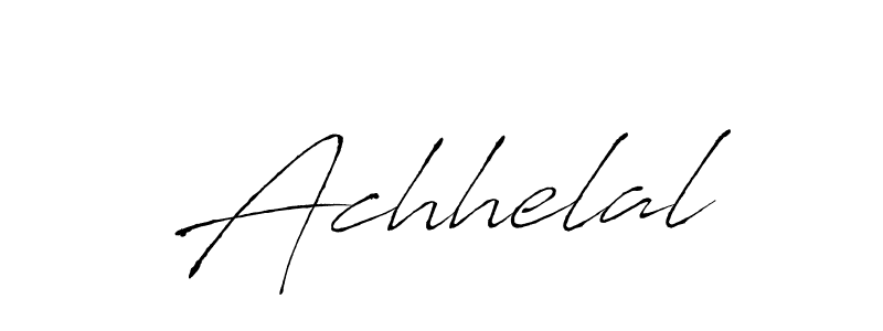 How to make Achhelal name signature. Use Antro_Vectra style for creating short signs online. This is the latest handwritten sign. Achhelal signature style 6 images and pictures png