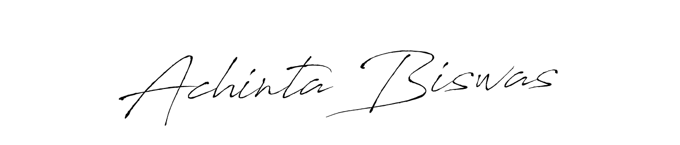 How to make Achinta Biswas signature? Antro_Vectra is a professional autograph style. Create handwritten signature for Achinta Biswas name. Achinta Biswas signature style 6 images and pictures png