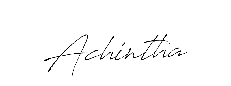 Make a beautiful signature design for name Achintha. Use this online signature maker to create a handwritten signature for free. Achintha signature style 6 images and pictures png