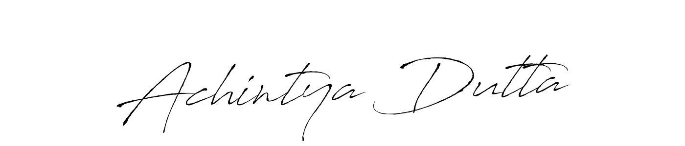Use a signature maker to create a handwritten signature online. With this signature software, you can design (Antro_Vectra) your own signature for name Achintya Dutta. Achintya Dutta signature style 6 images and pictures png