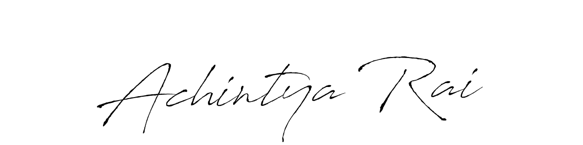 Make a beautiful signature design for name Achintya Rai. Use this online signature maker to create a handwritten signature for free. Achintya Rai signature style 6 images and pictures png