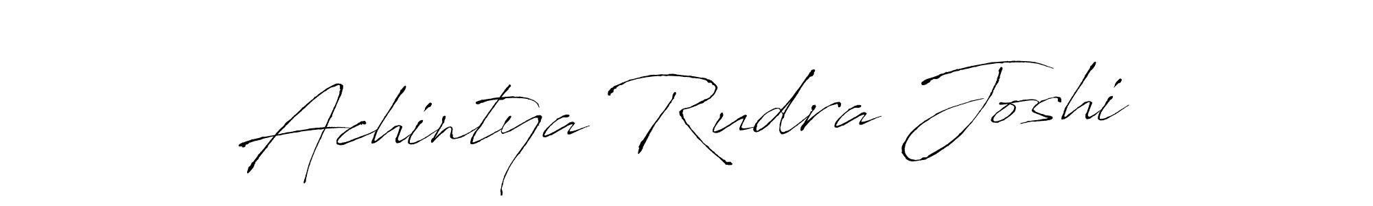 Make a short Achintya Rudra Joshi signature style. Manage your documents anywhere anytime using Antro_Vectra. Create and add eSignatures, submit forms, share and send files easily. Achintya Rudra Joshi signature style 6 images and pictures png