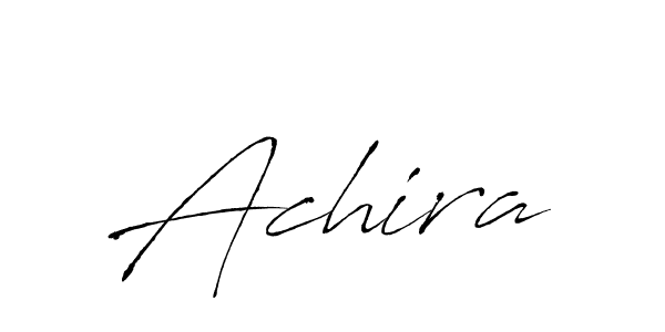 Also we have Achira name is the best signature style. Create professional handwritten signature collection using Antro_Vectra autograph style. Achira signature style 6 images and pictures png