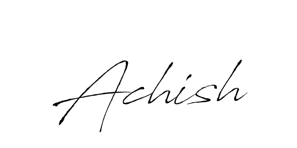 Also we have Achish name is the best signature style. Create professional handwritten signature collection using Antro_Vectra autograph style. Achish signature style 6 images and pictures png