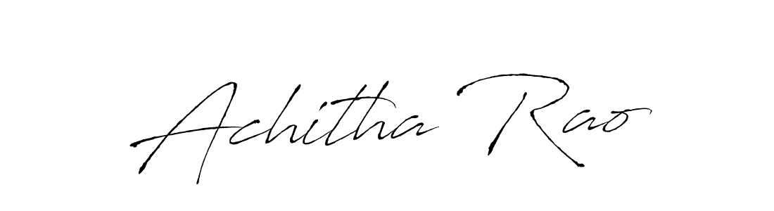 if you are searching for the best signature style for your name Achitha Rao. so please give up your signature search. here we have designed multiple signature styles  using Antro_Vectra. Achitha Rao signature style 6 images and pictures png