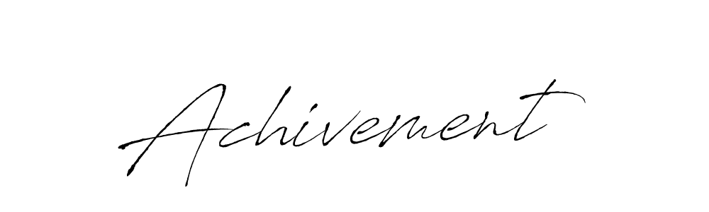 Make a beautiful signature design for name Achivement. With this signature (Antro_Vectra) style, you can create a handwritten signature for free. Achivement signature style 6 images and pictures png