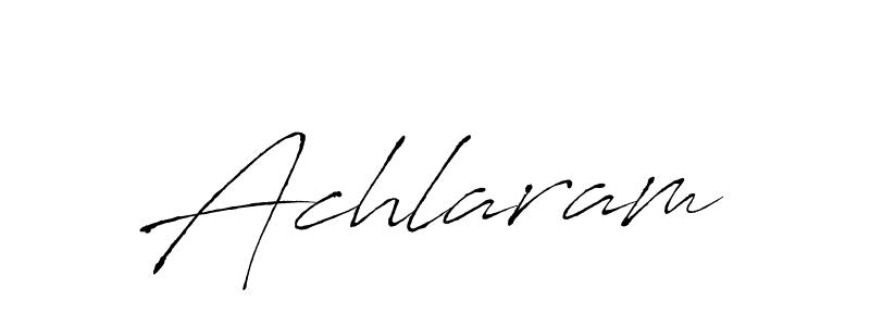 Similarly Antro_Vectra is the best handwritten signature design. Signature creator online .You can use it as an online autograph creator for name Achlaram. Achlaram signature style 6 images and pictures png