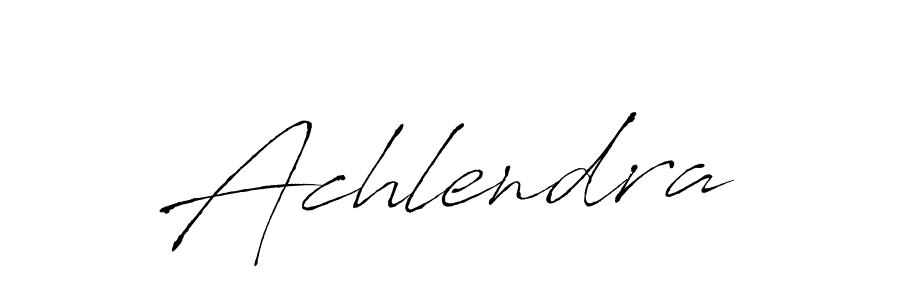 Create a beautiful signature design for name Achlendra. With this signature (Antro_Vectra) fonts, you can make a handwritten signature for free. Achlendra signature style 6 images and pictures png