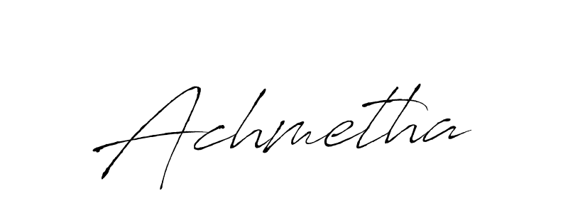 Design your own signature with our free online signature maker. With this signature software, you can create a handwritten (Antro_Vectra) signature for name Achmetha. Achmetha signature style 6 images and pictures png