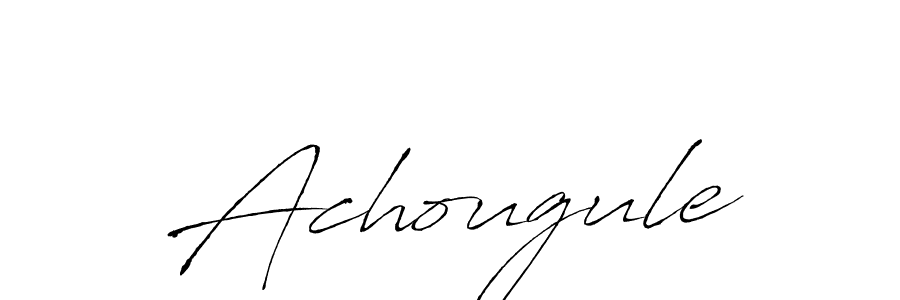 Make a short Achougule signature style. Manage your documents anywhere anytime using Antro_Vectra. Create and add eSignatures, submit forms, share and send files easily. Achougule signature style 6 images and pictures png